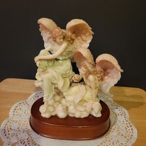 Vintage Roman Inc Seprahim Sisters Heart & Soul Music Box